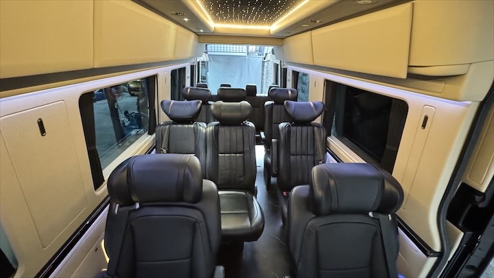 New Benz Sprinter 419 Model 2025 VVIP 10-13 Seats